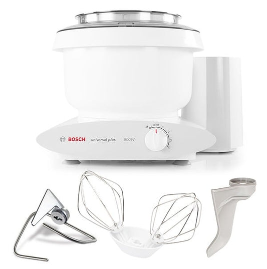 Bosch White Universal Plus Kitchen Stand Mixer MUM6N10UC