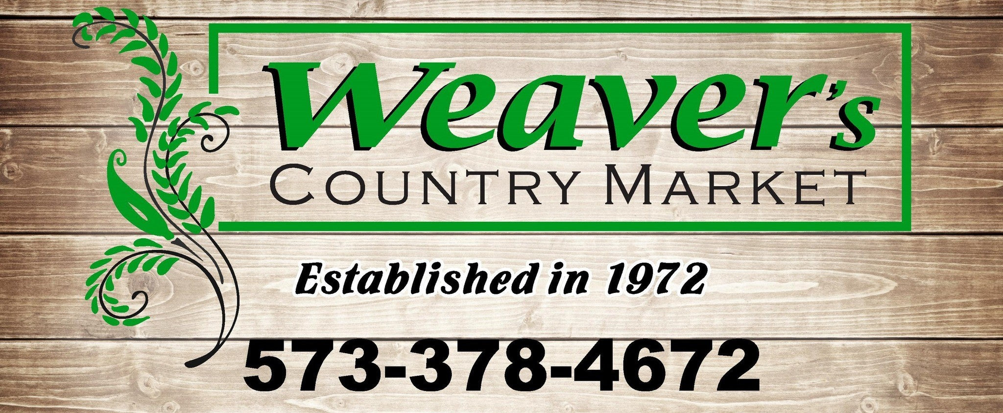Weaver's Country Market Logo