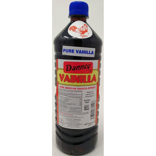 Danncy Pure Dark Mexican Vanilla Extract 1 Liter