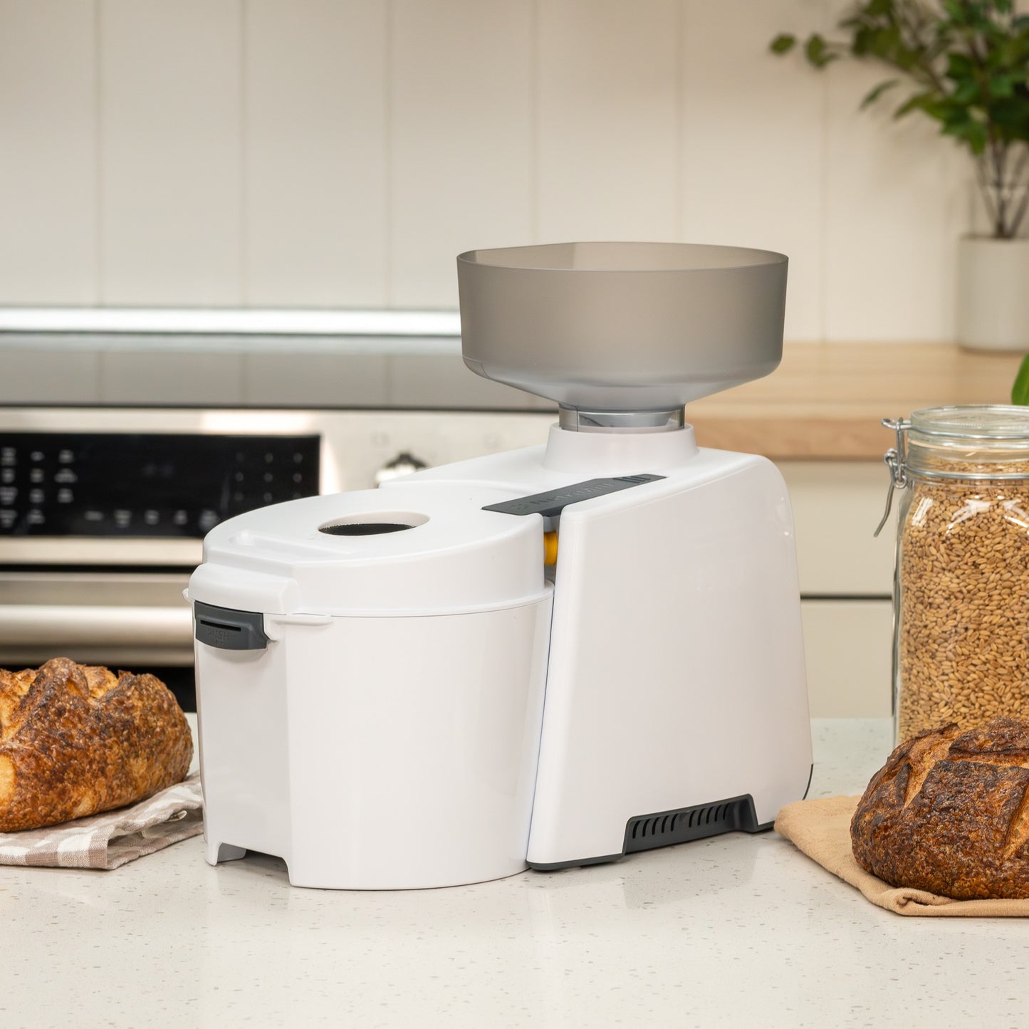 NutriMill Impact Electric Grain Mill Compact High-Speed Grain Mill 790700