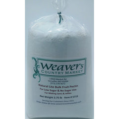 Weaver's Country Market All Natural Lite Bulk Fruit Pectin For Low and No Sugar Use