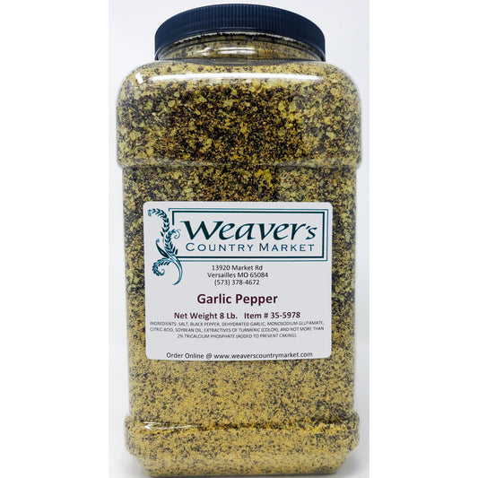 Weaver's Country Market Garlic Pepper